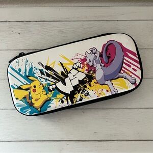 Nintendo Switch Lite Stealth Case Kit Power A Pokemon Battle Pikachu Vs Mewtwo